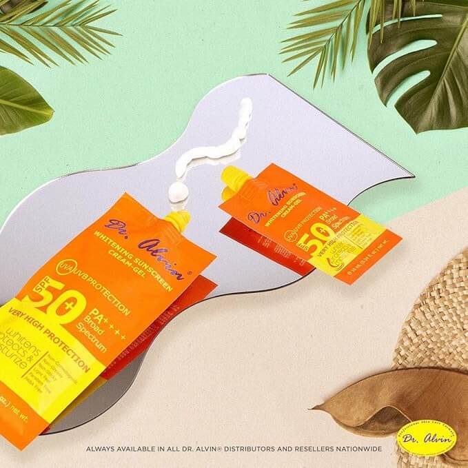 Dr. Alvin - Whitening Sunscreen Cream-Gel SPF 50+