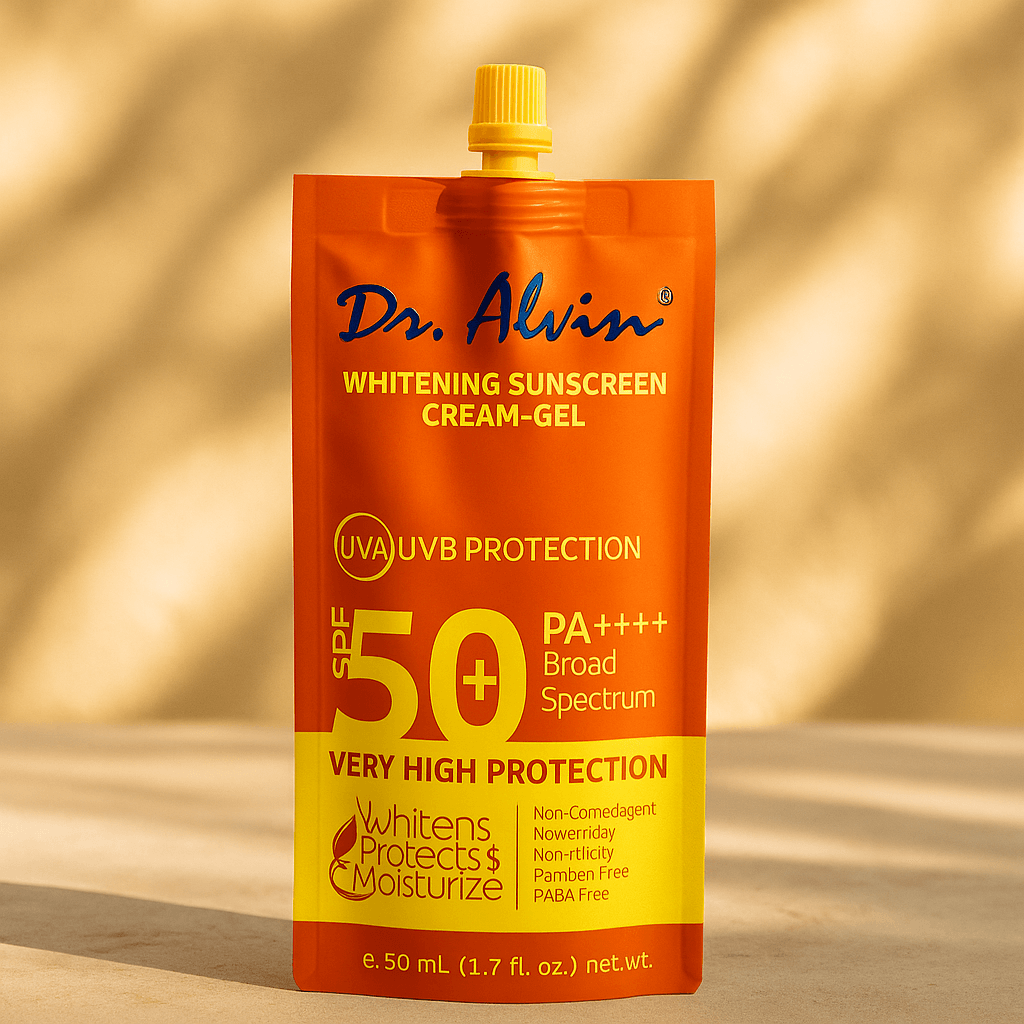 Dr. Alvin - Whitening Sunscreen Cream-Gel SPF 50+