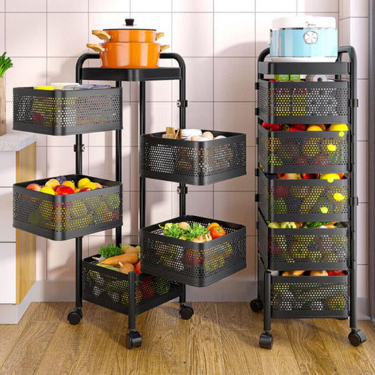Rotating &amp; Stackable Design