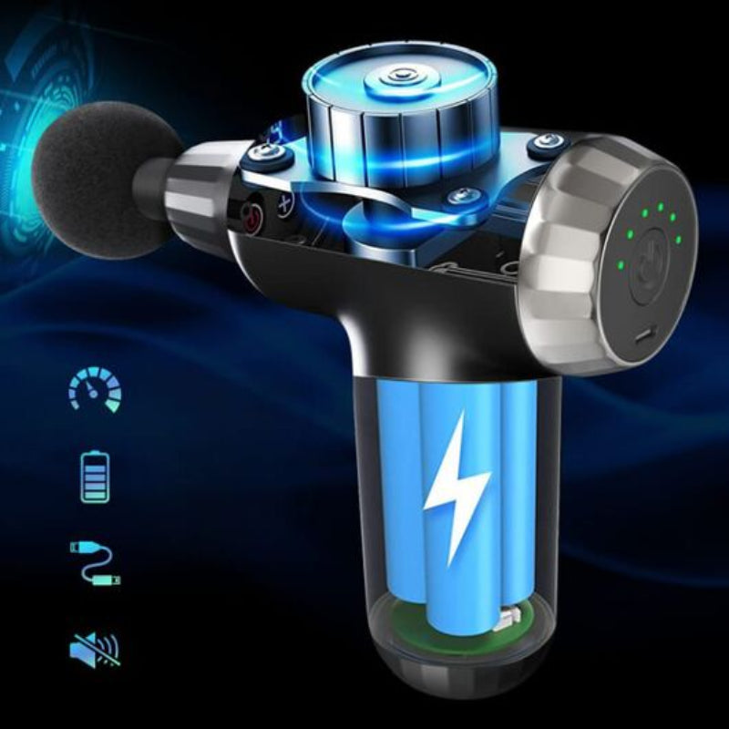 Easy To carry Rechargeable muscle massage gun