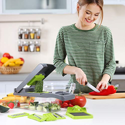 Vegetable Slicer With Chopper